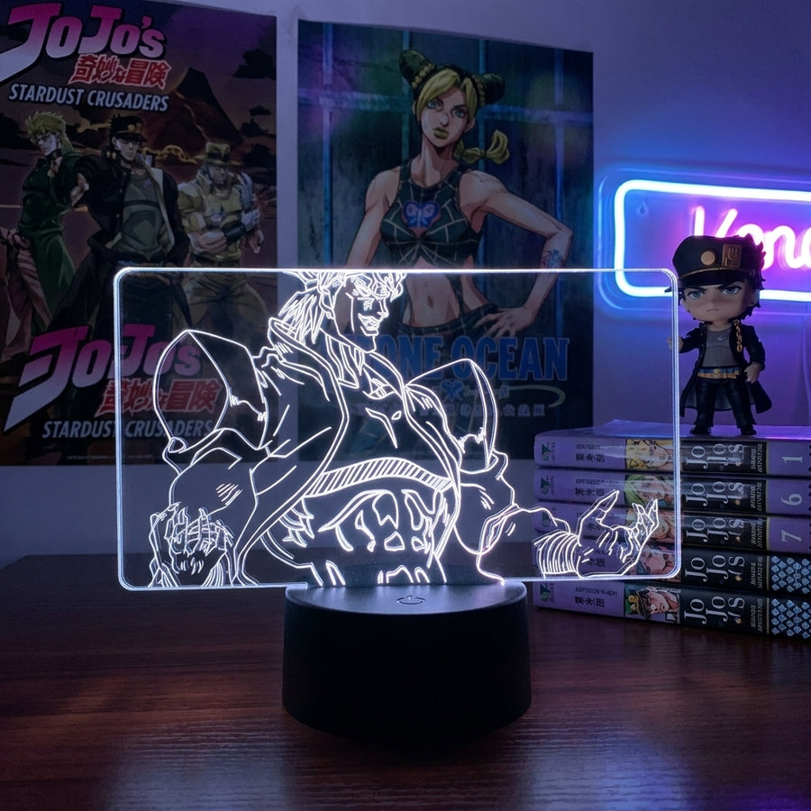 Lampe manga LED 3D JoJo's Bizarre Adventure – Dio Brando | Mugen Shop