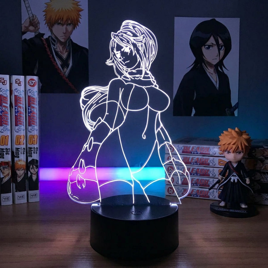 Lampe manga LED 3D Bleach – Yoruichi | Mugen Shop