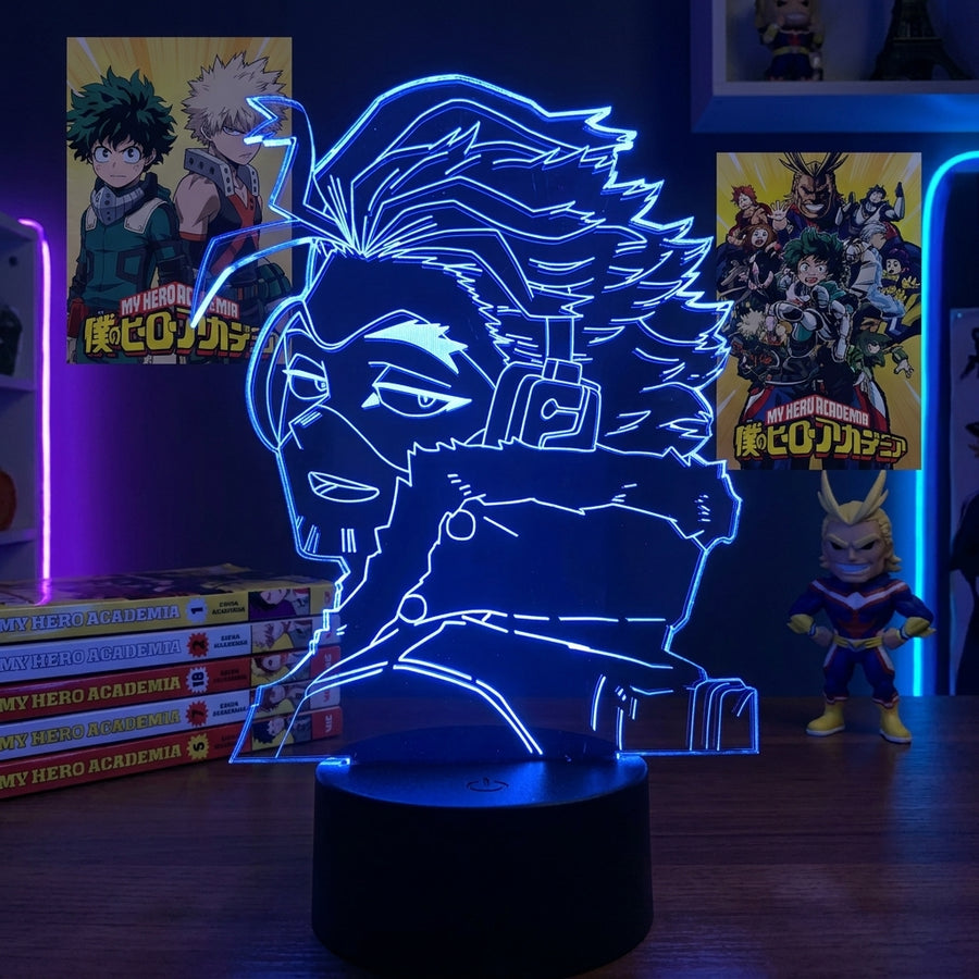 Lampe manga LED 3D My Hero Academia – Hawks | Mugen Shop