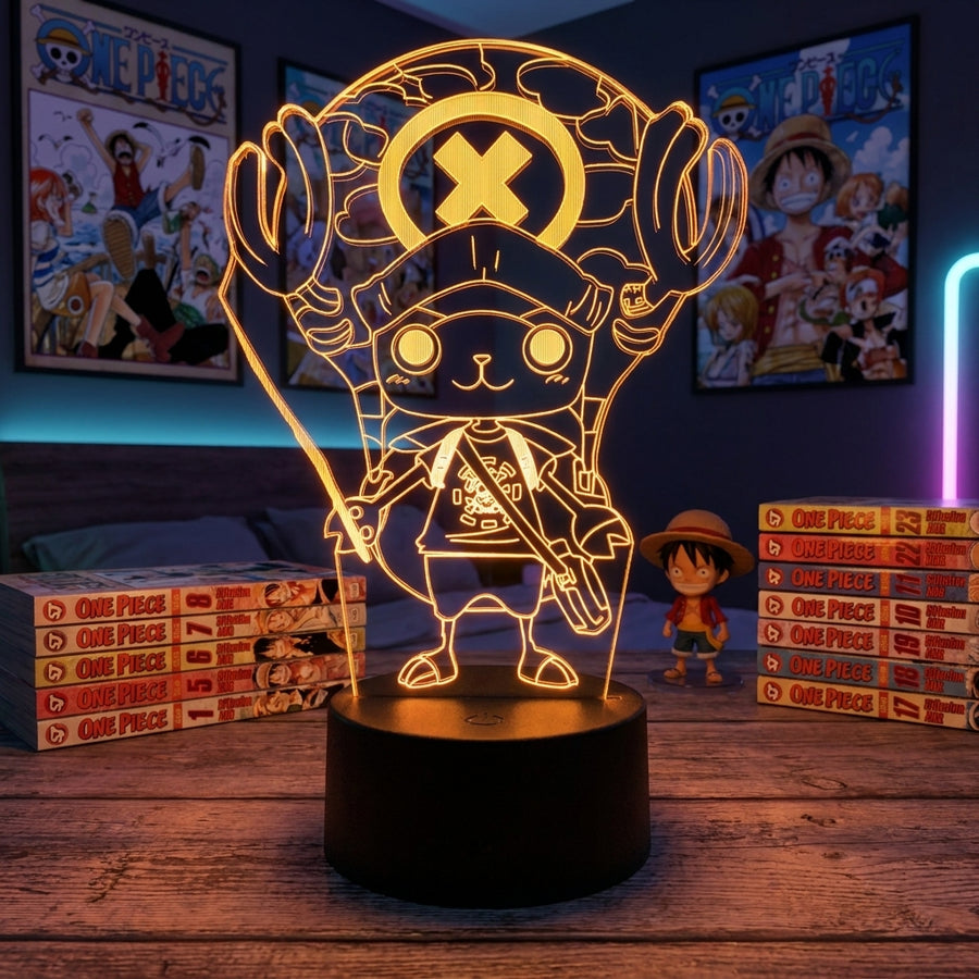 Lampe manga LED 3D One Piece – Chopper | Mugen Shop