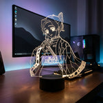 Lampe manga LED 3D Demon Slayer – Shinobu Kocho | Mugen Shop