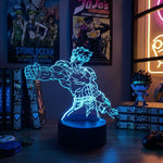 Lampe manga LED 3D JoJo's Bizarre Adventure – Jonathan Joestar | Mugen Shop