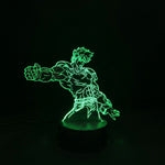 Lampe manga LED 3D JoJo's Bizarre Adventure – Jonathan Joestar | Mugen Shop
