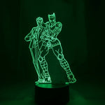 Lampe manga LED 3D JoJo's Bizarre Adventure – Yoshikage Kira & Killer Queen | Mugen Shop