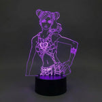 Lampe manga LED 3D JoJo's Bizarre Adventure – Jolyne Cujoh | Mugen Shop