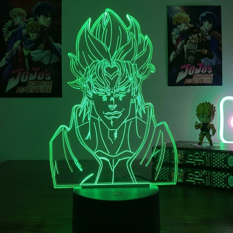 Lampe manga LED 3D JoJo's Bizarre Adventure – Dio Brando | Mugen Shop