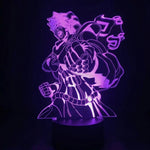 Lampe manga LED 3D JoJo's Bizarre Adventure – Star Platinum | Mugen Shop