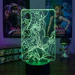 Lampe manga LED 3D JoJo's Bizarre Adventure – Dio Brando & The World | Mugen Shop