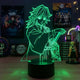Lampe manga LED 3D Demon Slayer – Giyu Tomioka