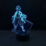 Lampe manga LED 3D Demon Slayer – Tanjiro Kamado | Mugen Shop