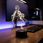Lampe manga LED 3D Demon Slayer – Tanjiro Kamado | Mugen Shop