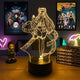 Lampe manga LED 3D Demon Slayer – Daki