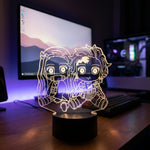 Lampe manga LED 3D Demon Slayer – Nezuko & Tanjiro | Mugen Shop