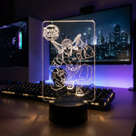 Lampe manga LED 3D Demon Slayer – Tengen Uzui | Mugen Shop