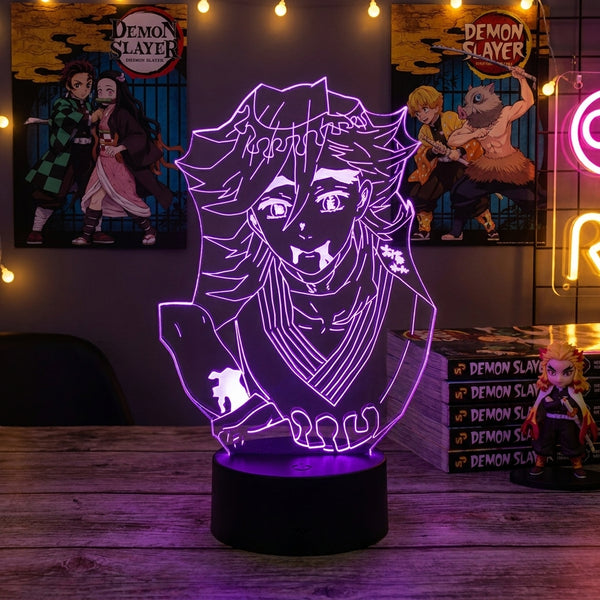 Lampe manga LED 3D Demon Slayer – Doma | Mugen Shop