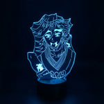 Lampe manga LED 3D Demon Slayer – Doma | Mugen Shop