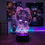 Lampe manga LED 3D Demon Slayer – Shinobu Kocho | Mugen Shop