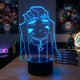 Lampe manga LED 3D Demon Slayer – Muichiro Tokito