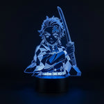 Lampe manga LED 3D Demon Slayer – Tanjiro Kamado | Mugen Shop