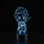Lampe manga LED 3D Demon Slayer – Tanjiro Kamado | Mugen Shop