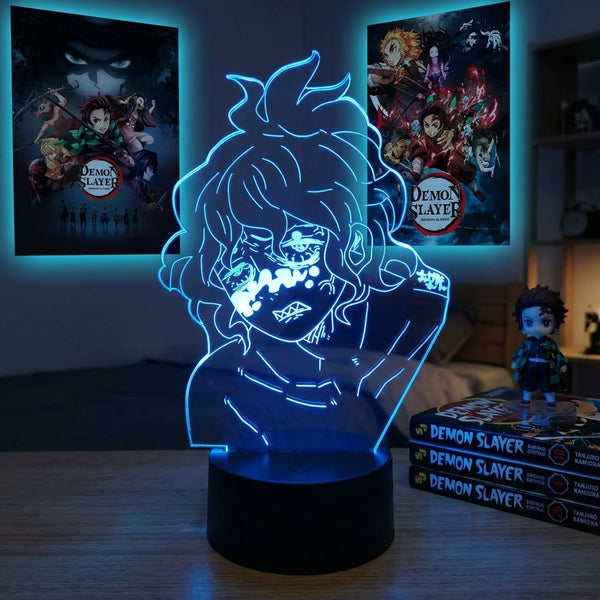 Lampe manga LED 3D Demon Slayer – Daki & Gyutaro | Mugen Shop
