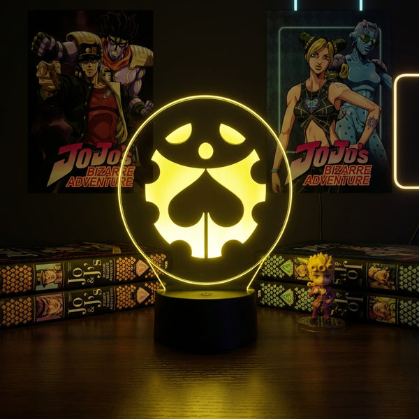 Lampe manga LED 3D JoJo's Bizarre Adventure – Jean Pierre Polnareff | Mugen Shop