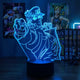 Lampe manga LED 3D JoJo's Bizarre Adventure – Jotaro Kujo