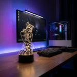 Lampe manga LED 3D JoJo's Bizarre Adventure – Jolyne Cujoh | Mugen Shop