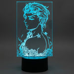 Lampe manga LED 3D JoJo's Bizarre Adventure – Giorno Giovanna | Mugen Shop