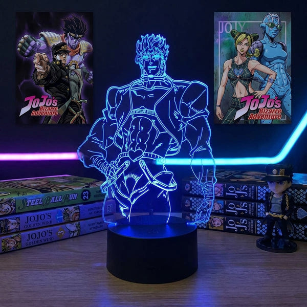 Lampe manga LED 3D JoJo's Bizarre Adventure – Dio Brando | Mugen Shop