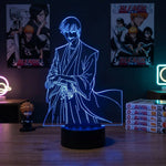 Lampe manga LED 3D Bleach – Gin Ichimaru | Mugen Shop