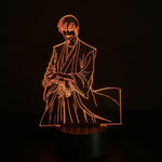 Lampe manga LED 3D Bleach – Gin Ichimaru | Mugen Shop