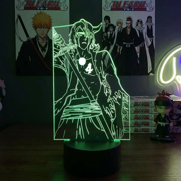 Lampe manga LED 3D Bleach – Ulquiorra Cifer | Mugen Shop