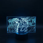 Lampe manga LED 3D JoJo's Bizarre Adventure – Stardust Crusaders | Mugen Shop