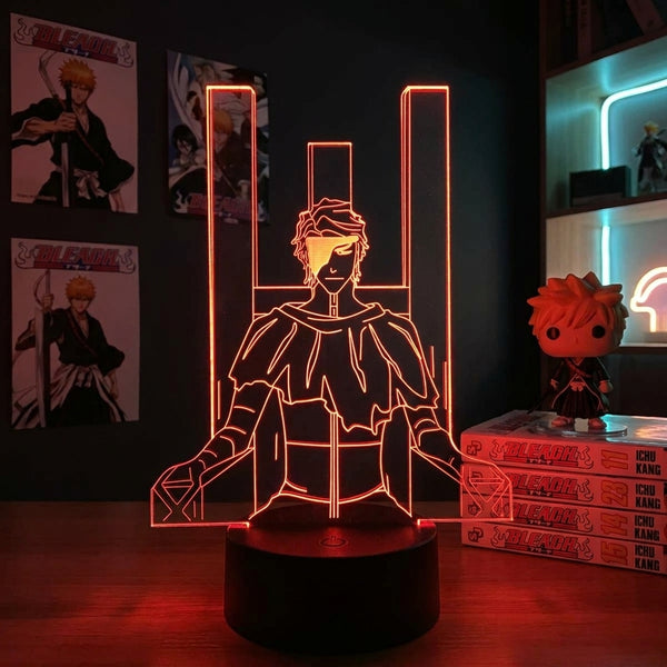 Lampe manga LED 3D Bleach – Aizen Sosuke | Mugen Shop