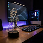 Lampe manga LED 3D Bleach – Ichigo | Mugen Shop