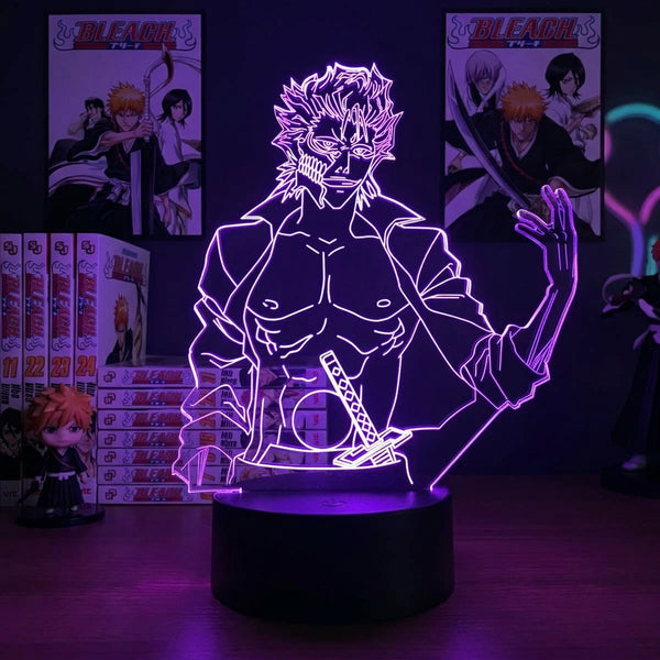 Lampe manga LED 3D Bleach – Grimmjow Jaegerjaquez | Mugen Shop