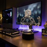 Lampe manga LED 3D Bleach – Grimmjow Jaegerjaquez | Mugen Shop