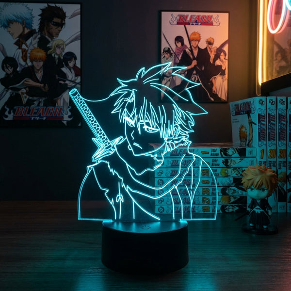 Lampe manga LED 3D Bleach – Tōshirō Hitsugaya | Mugen Shop