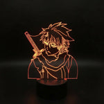 Lampe manga LED 3D Bleach – Tōshirō Hitsugaya | Mugen Shop