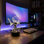 Lampe manga LED 3D Bleach – Tōshirō Hitsugaya | Mugen Shop