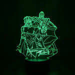 Lampe manga LED 3D JoJo's Bizarre Adventure – Kakyoin | Mugen Shop