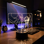 Lampe manga LED 3D Bleach – Ichigo | Mugen Shop