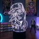 Lampe manga LED 3D JoJo's Bizarre Adventure – Jotaro Kujo