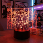 Lampe manga LED 3D Bleach – Ichigo & autres | Mugen Shop