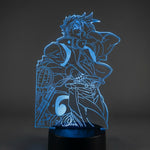 Lampe manga LED 3D JoJo's Bizarre Adventure – Joseph Joestar | Mugen Shop
