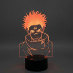 Lampe manga LED 3D Jujutsu Kaisen – Sukuna Ryomen | Mugen Shop