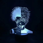 Lampe manga LED 3D Jujutsu Kaisen – Sukuna Ryomen & Gojo Satoru | Mugen Shop