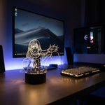 Lampe manga LED 3D Jujutsu Kaisen – Mahito | Mugen Shop