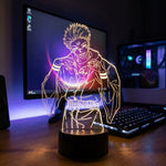 Lampe manga LED 3D Jujutsu Kaisen – Sukuna Ryomen | Mugen Shop